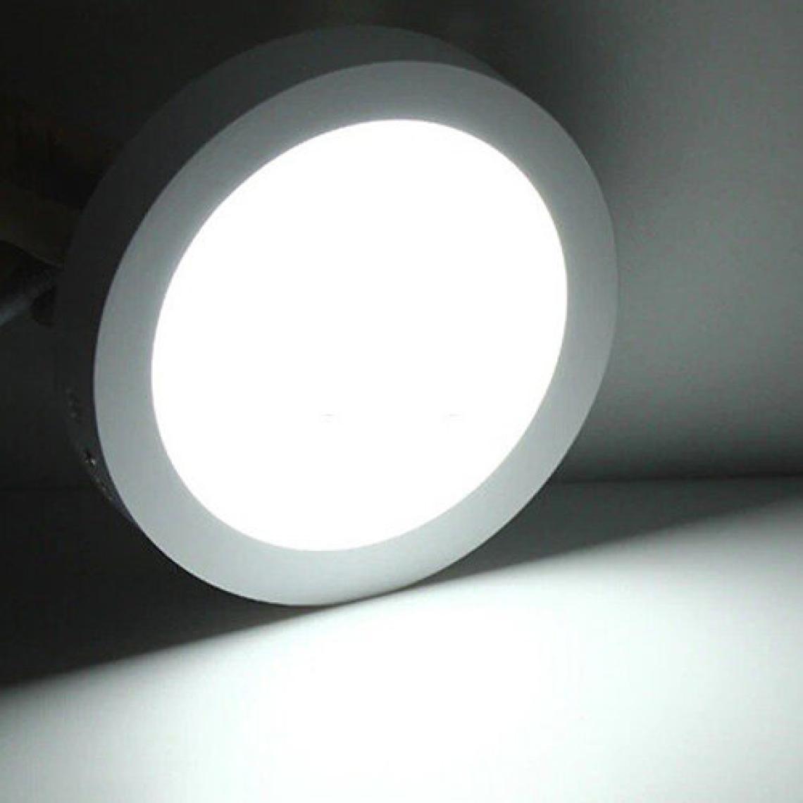 Cata 18 Watt Panel LED Armatür Sıva Üstü Yuvarlak Ct 5233 Beyaz Işık 6400K Alüminyum Kasa