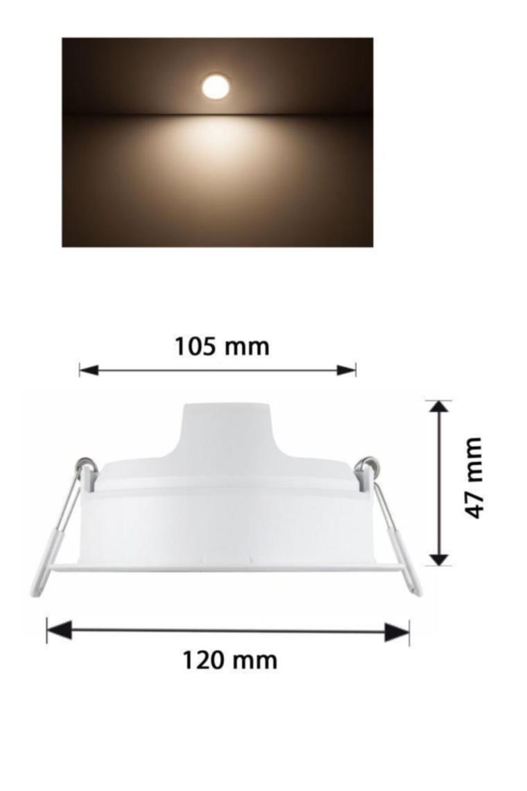 Meson 7w Sıva Altı Led Spot Günışığı 4000k