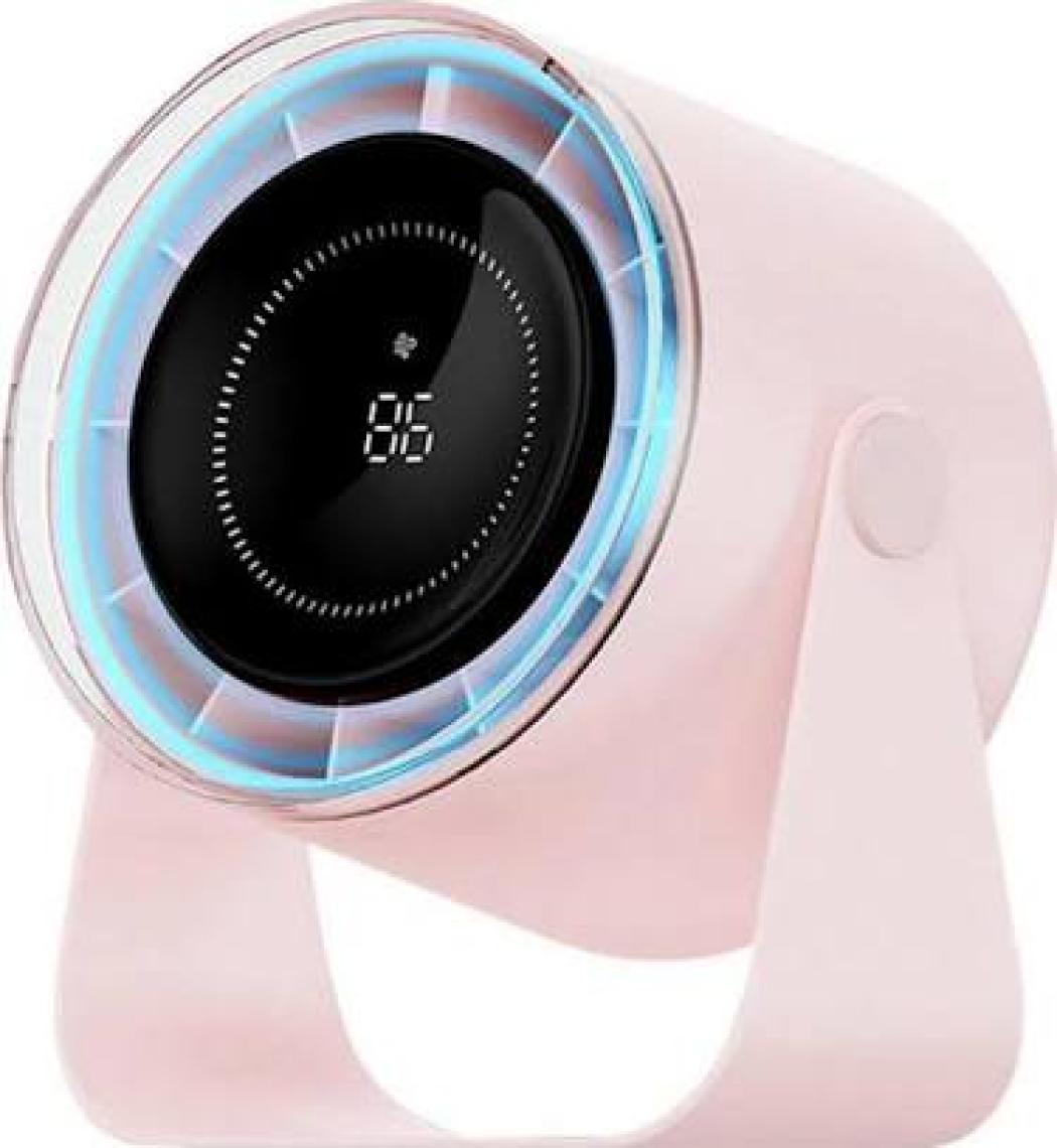 Daxi Airflow AF02 Yeni Nesil Şarjlı Turbo Masa Fanı, Ultra Güçlü Hava Akışı, 100 Kademeli, 16X19CM