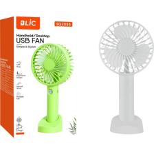 Ultra Sessiz Uzun Şarjlı Fan Mini Taşınabilir El ve Masa Üstü 3 Kademeli Vantilatör