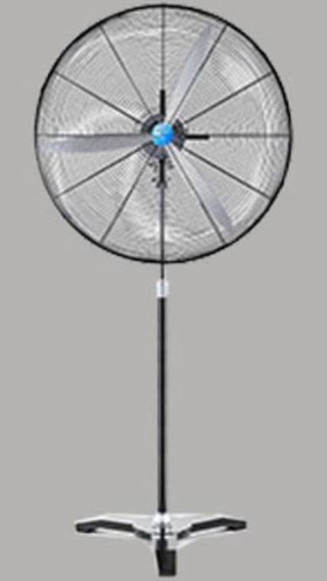Dündar SV 65 65 cm (26'') 1350 D/D 220 230 Volt Monofaze Duvar Sanayi Tipi Vantilatör