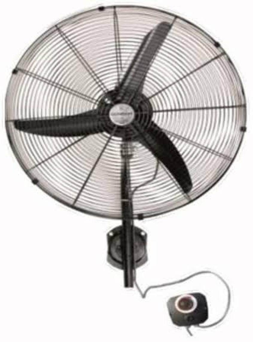 Dündar SV 65 65 cm (26'') 1350 D/D 220 230 Volt Monofaze Duvar Sanayi Tipi Vantilatör