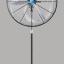 Dündar SV 65 65 cm (26'') 1350 D/D 220 230 Volt Monofaze Duvar Sanayi Tipi Vantilatör