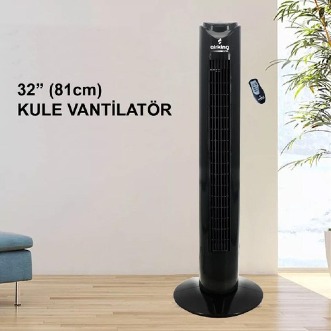 Airking  Airking Noa Kule Tipi Vantilatör 32INCH 130 Watt