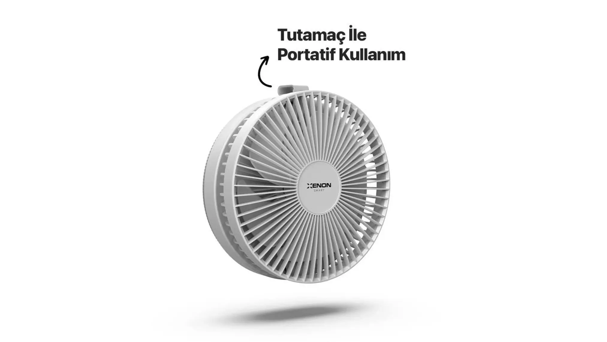 Xenon Smart Katlanabilir Vantilatör Doğal Rüzgar Şarj Edilebilir Bataryalı 4 Hız Kademeli Ultra Sessiz Taşınabilir Ayaklı Fan X6103