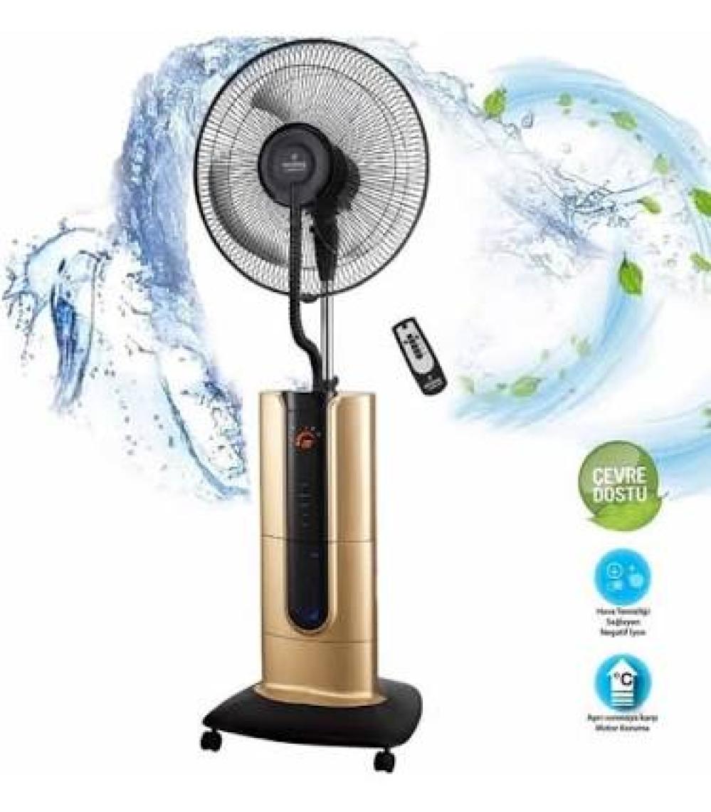 Airking Cool Soğuk Buharlı Iyoniz. Vantilatör-Gold