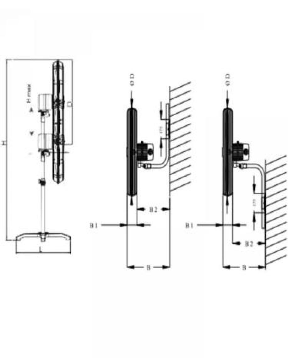 Dündar SV 75 75 cm (30'') 220/230 volt Monofaze Ayaklı Sanayi Tipi Fan Vantilatör