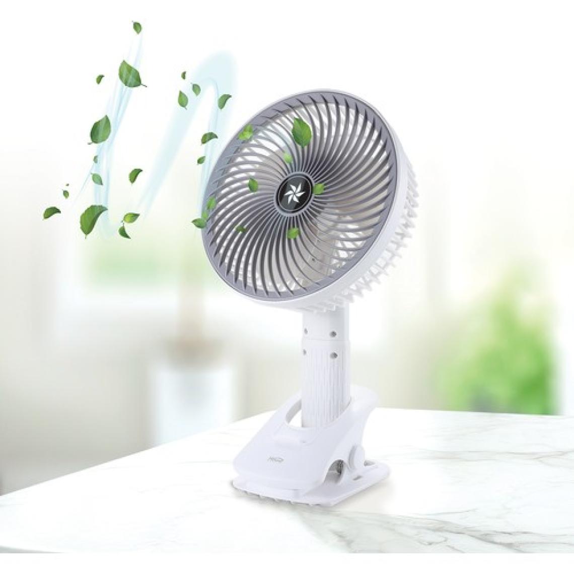 House Pratik HP62 Yüksek Performanslı Pratik Taşınabilir Şarj Edilebilir 3 Kademeli Masaüstü Fan
