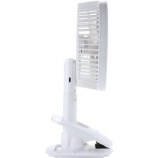 House Pratik HP62 Yüksek Performanslı Pratik Taşınabilir Şarj Edilebilir 3 Kademeli Masaüstü Fan
