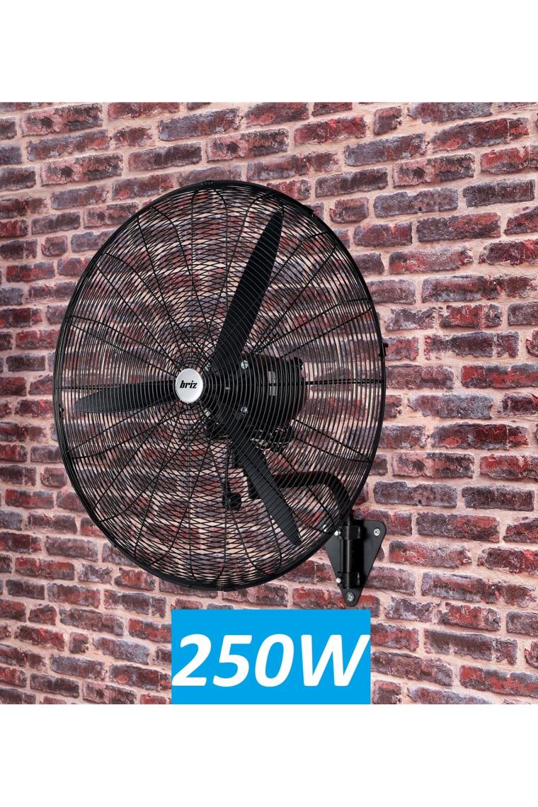 Briz FW750 Ultra Hızlı 30" 80CM 250 Watt Duvar Sanayi Tipi Vantilatör