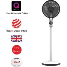 Meaco Sefte® 10” Ultra Sessiz Ayaklı Vantilatör – Uyku Modlu ve Enerji Tasarruflu Serinletici Fan