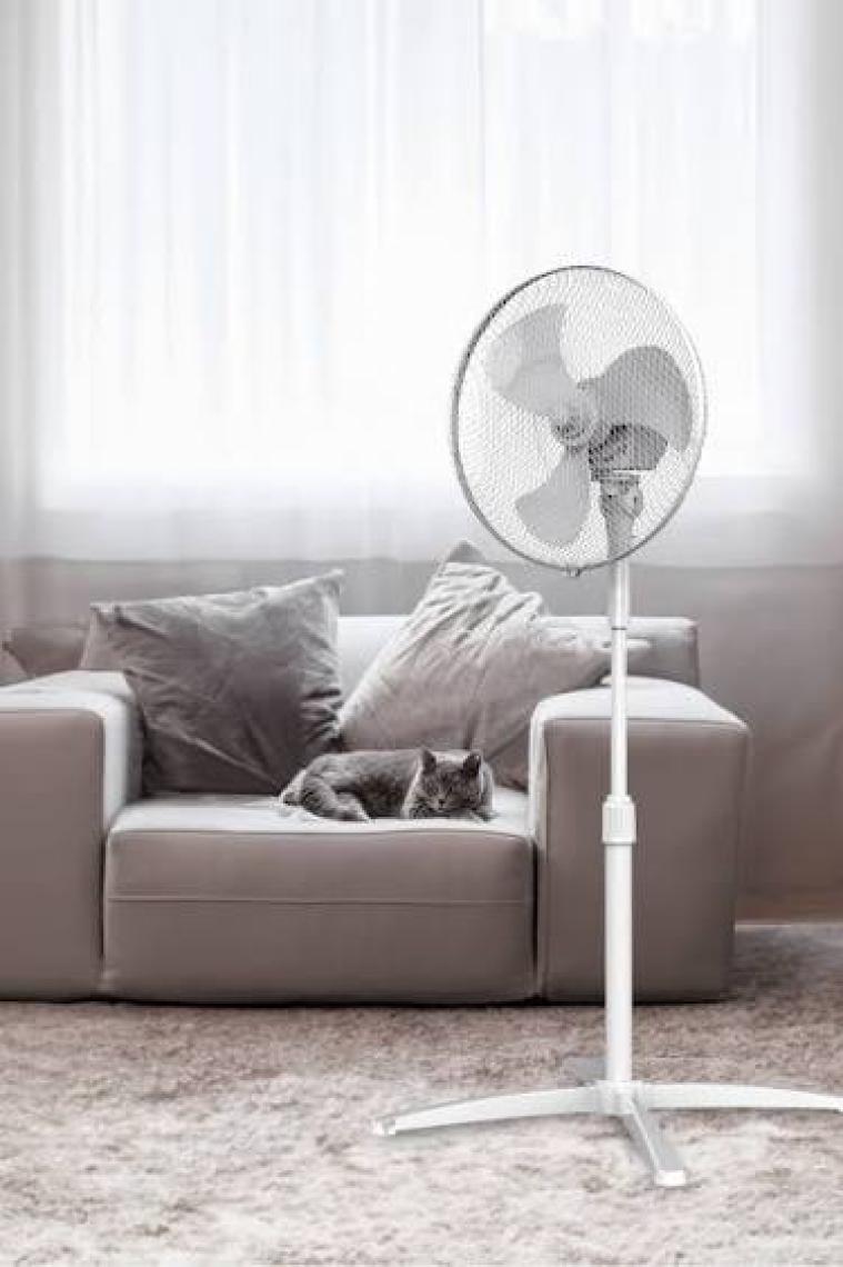 Kumtel KTF-290 Beyaz Vantilatör 16'' (3p)