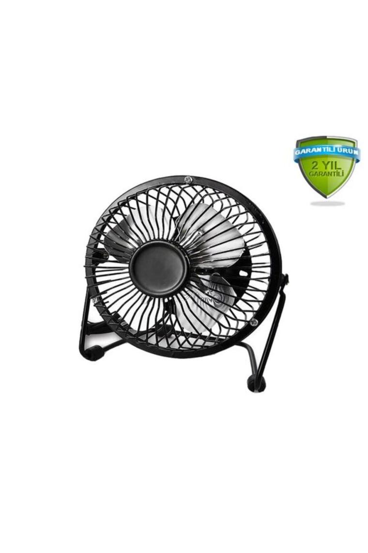Xnews A Üstü USB Fan Soğutucu Vantilatör Klima USB Girişli Metal Serinlci Fan Mini Vantilatör Fan Klima Fan