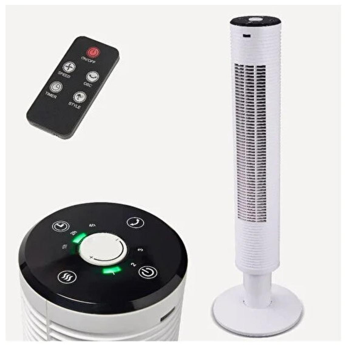CGC Good Home Kule Tipi Kumandalı Vantilatör Beyaz 45 Watt Ftp6