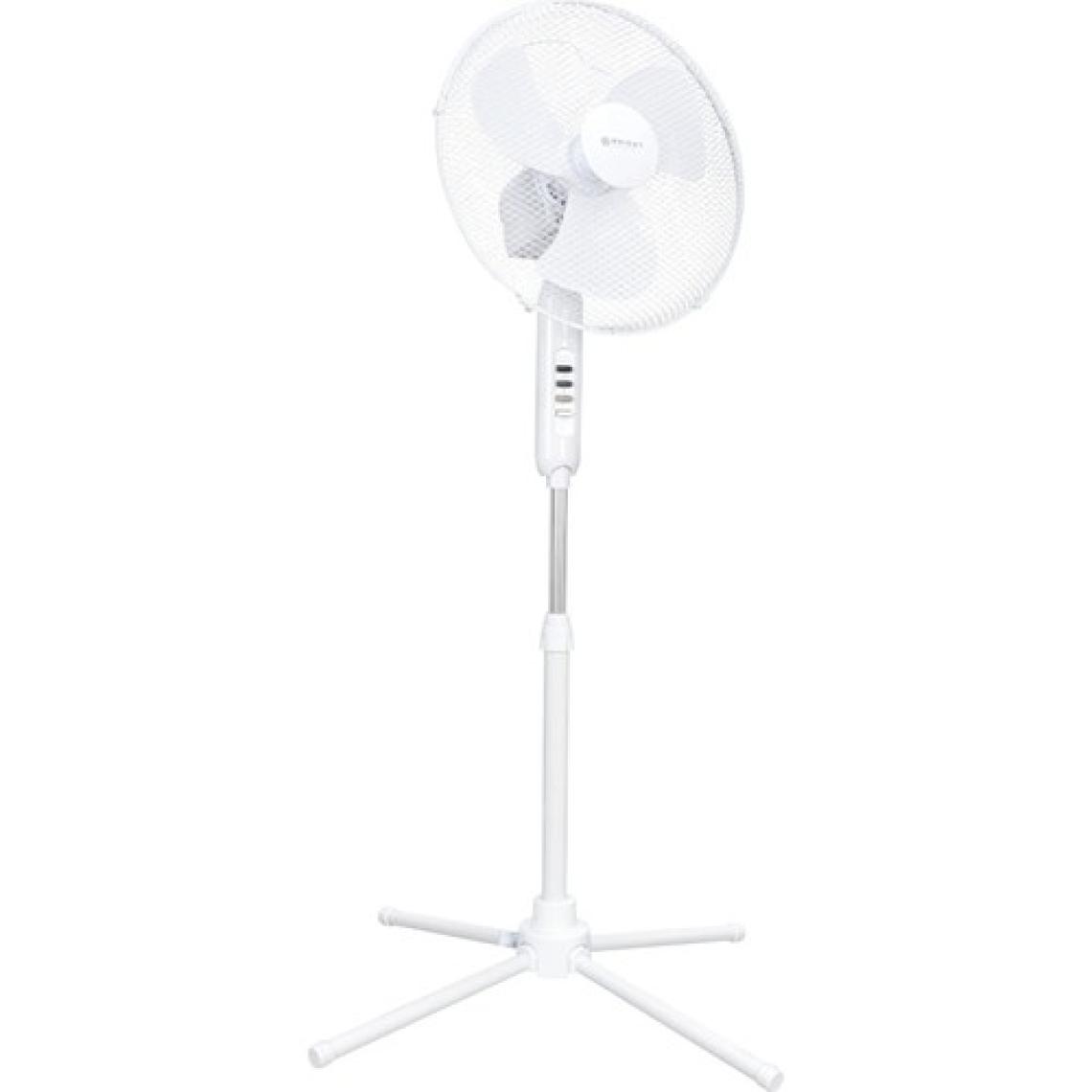 Bright Elegance BE-4116 16" Katlanabilir Ayaklı Standlı Vantilatör Beyaz