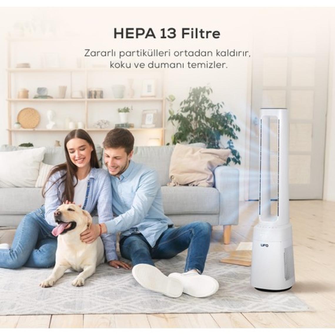 UFO ATH-20 Kanatsız Fan ve Hava Temizleyici