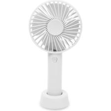 MMctech 3 Kademeli Cep Boyu Sessiz Taşınabilir Mini Fan USB Şarjlı Pervaneli Soğutucu Küçük El Vantilatörü