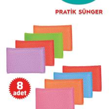 Smarter Pratik 8'li Bulaşık Süngeri