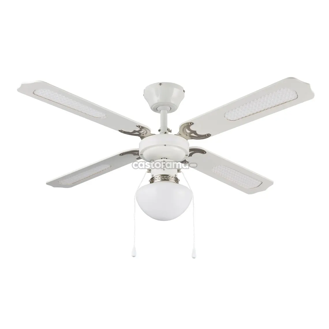 Binbirreyon Vantilatör Tavan Vantilatörü Tavan Pervanesi 107Cm Çap Jb047