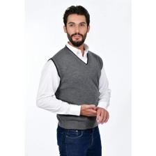 Kamalı Erkek Çelik Örgü Intersiye Kışlık Kalın Triko V Yaka Triko Örgü Tüylenmez Baba Süveter
