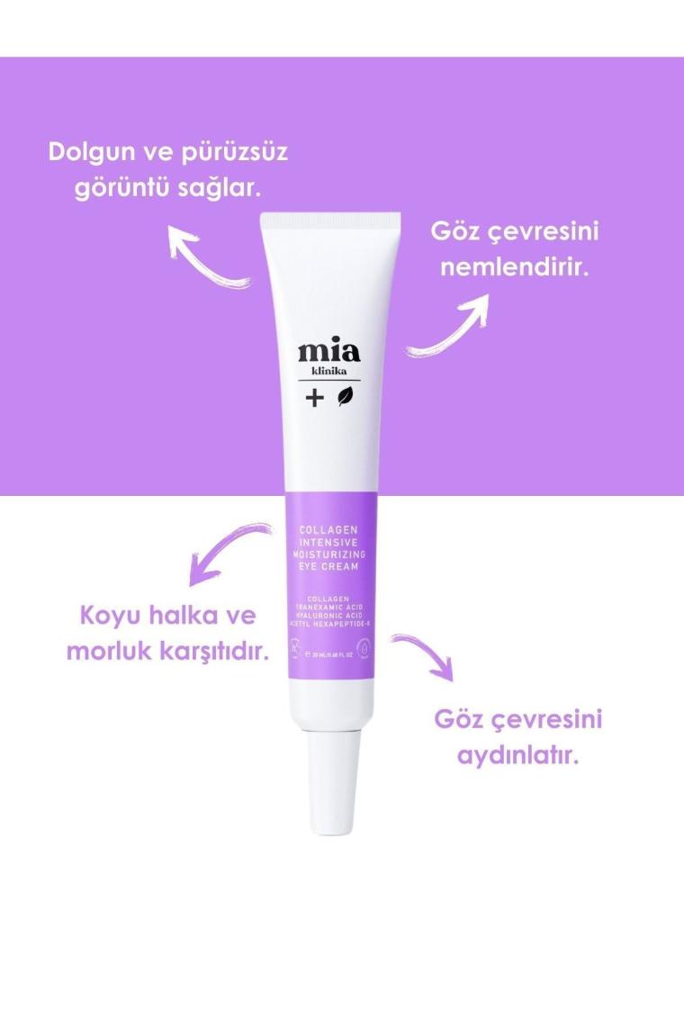 Koyu Leke Görünümü ve İnce Çizgi Görünümünün Azalmasın Yardımcı Peptit İçeren Göz Çevresi Bakım