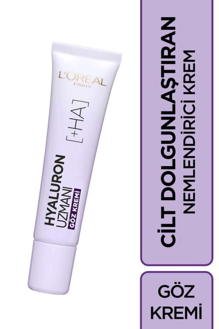 Hyaluron Uzmanı Cilt Dolgunlaştıran Nemlendirici Göz Kremi- Hyaluronik Asit
