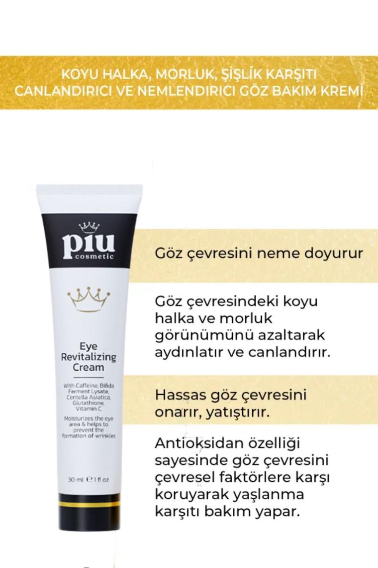 Kırışıklık Morluk Karşıtı Nemlendirici Ve Işıltı Veren Göz Kremi