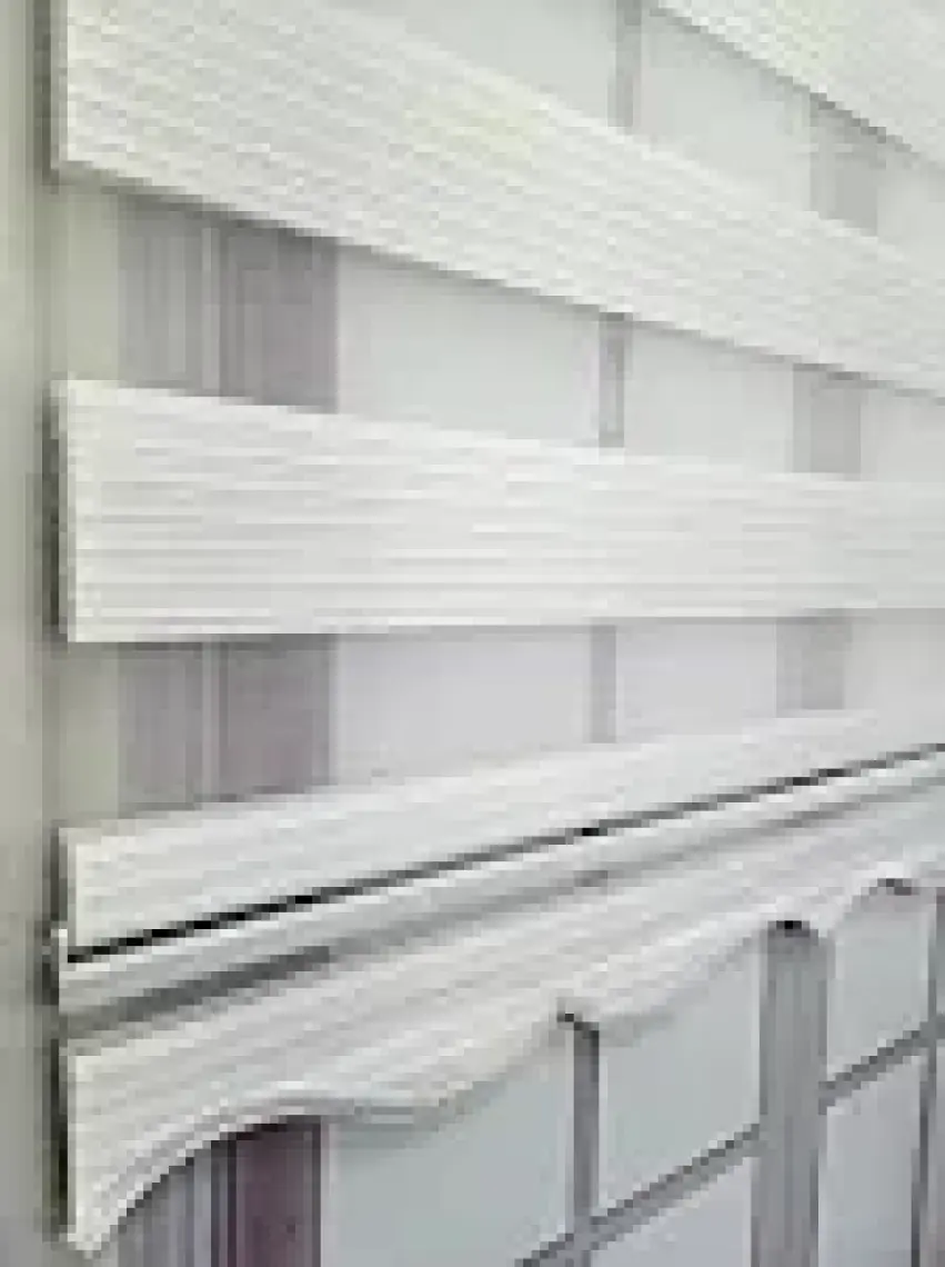 BBB Pliseli Zebra Stor Perde Ekru MZ481