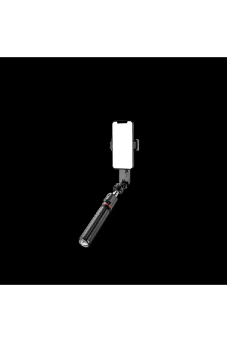 Torima L15 Siyah Led Işıklı Selfie Çubuğu Kablosuz Tripot Selfie Monopod Selfie Stick
