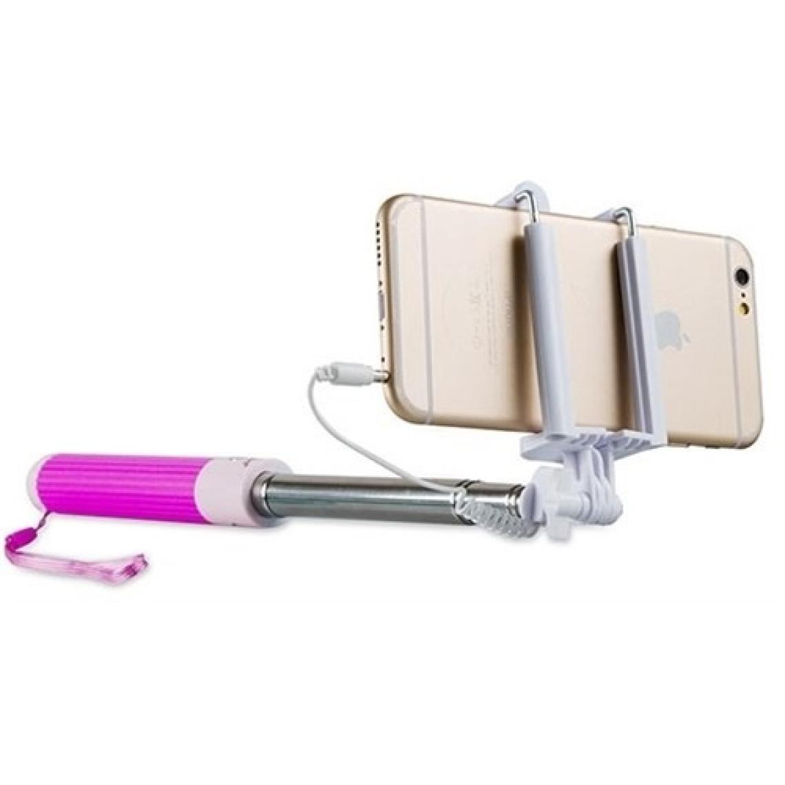 Addison AD-S33 Kablolu Beyaz/Pembe Selfie Çekim Çubuğu