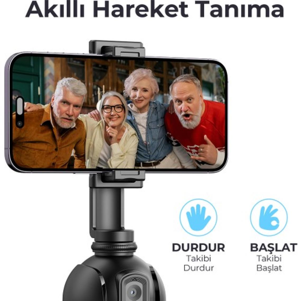 Havit ST7609 Otomatik Yüz Takip Sistemli Telefon Tutucu