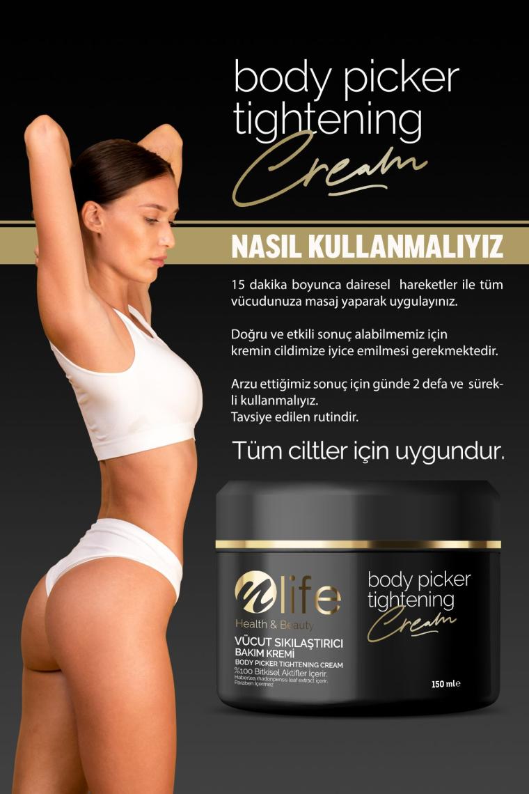 Vücut Sıkılaştırıcı Krem Onarıcı Tüm Ciltler 150 Ml