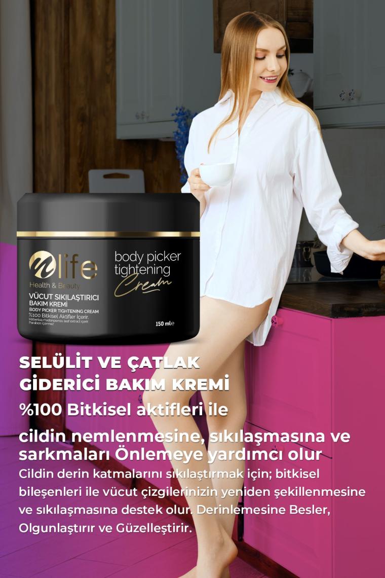 Vücut Sıkılaştırıcı Krem Onarıcı Tüm Ciltler 150 Ml