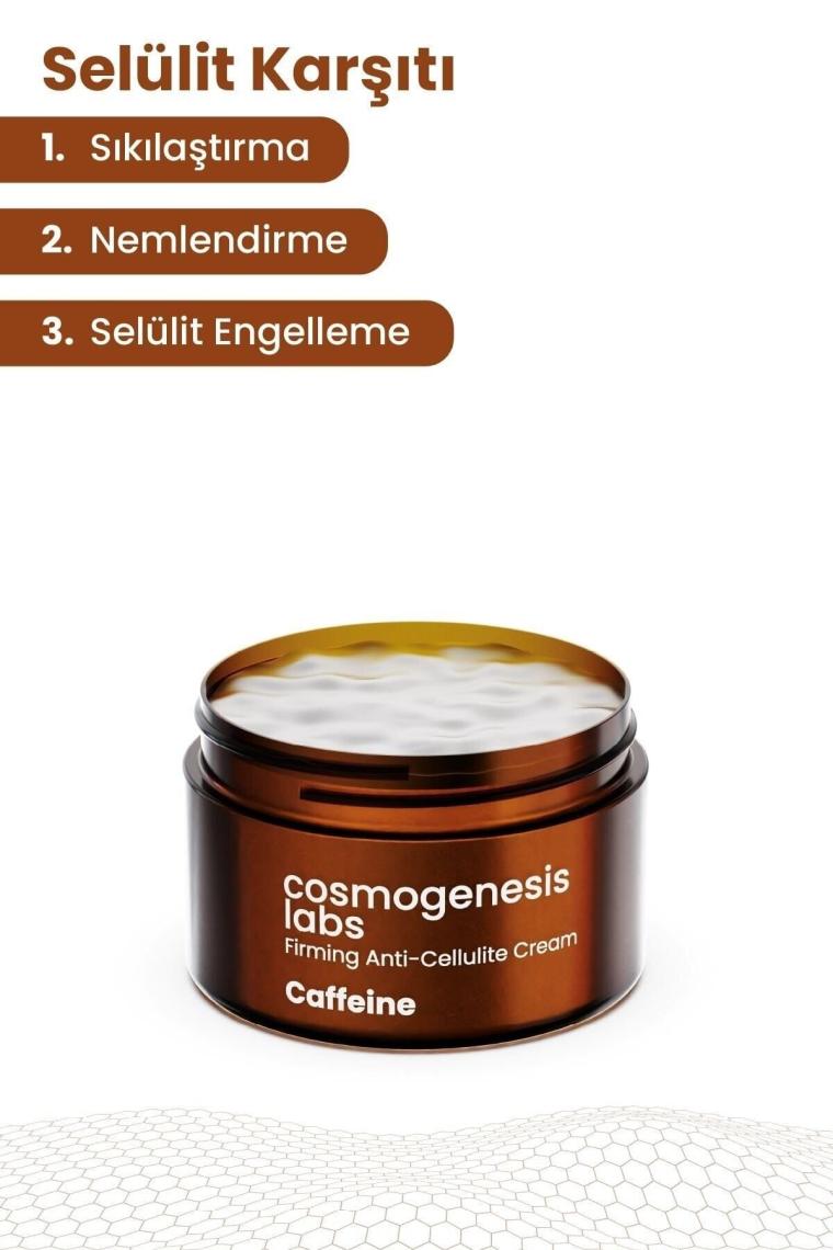 Sıkılaştırıcı Selülit Karşıtı Vücut Kremi 300ml Vegan Çatlak Karşıtı Bölgesel Yakıcı Şekillendirici