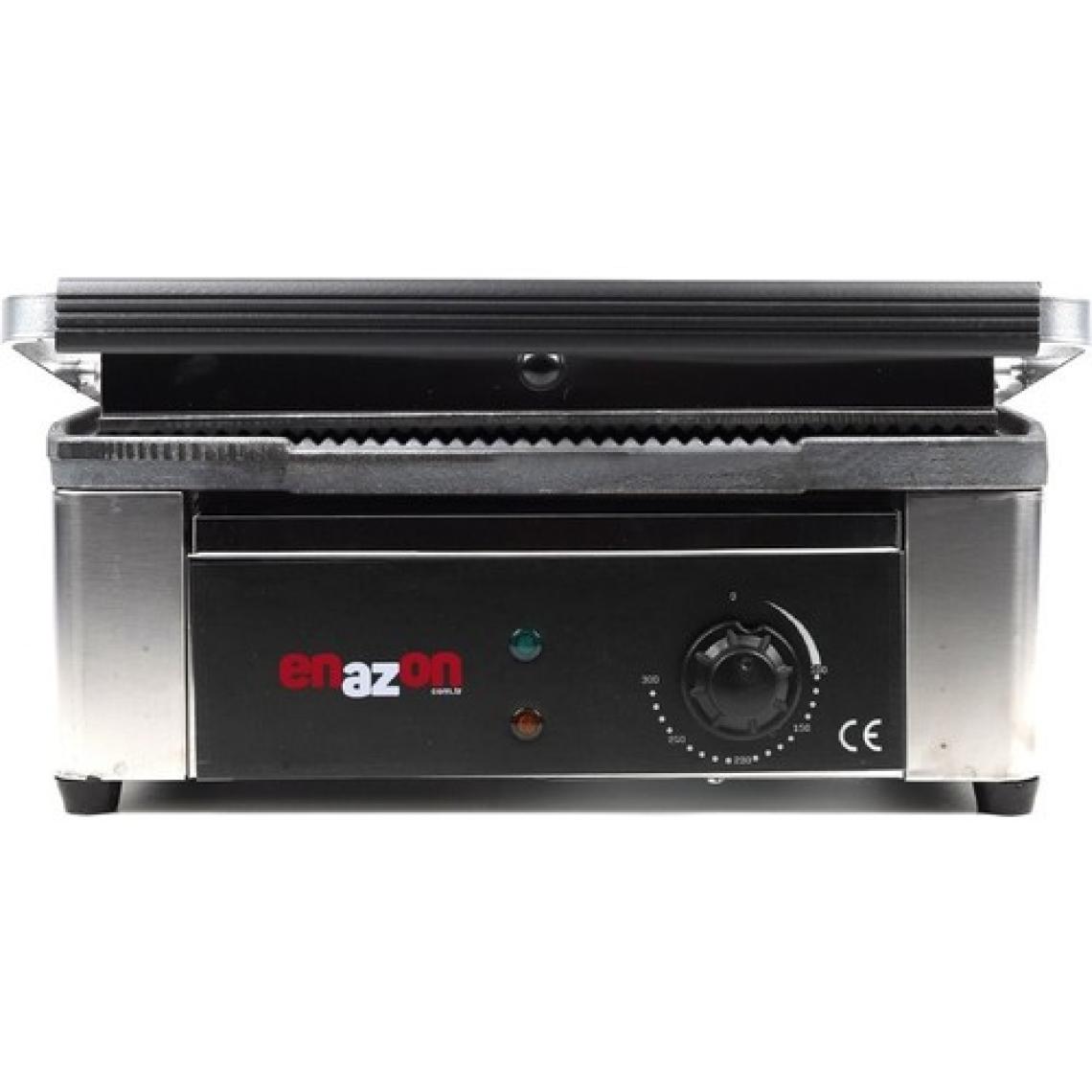 Enazon 16 Dilim Elektrikli  Döküm Tost Makinesi 1550 Watt Döküm :40X27 cm Tel Fırça Hediyeli.