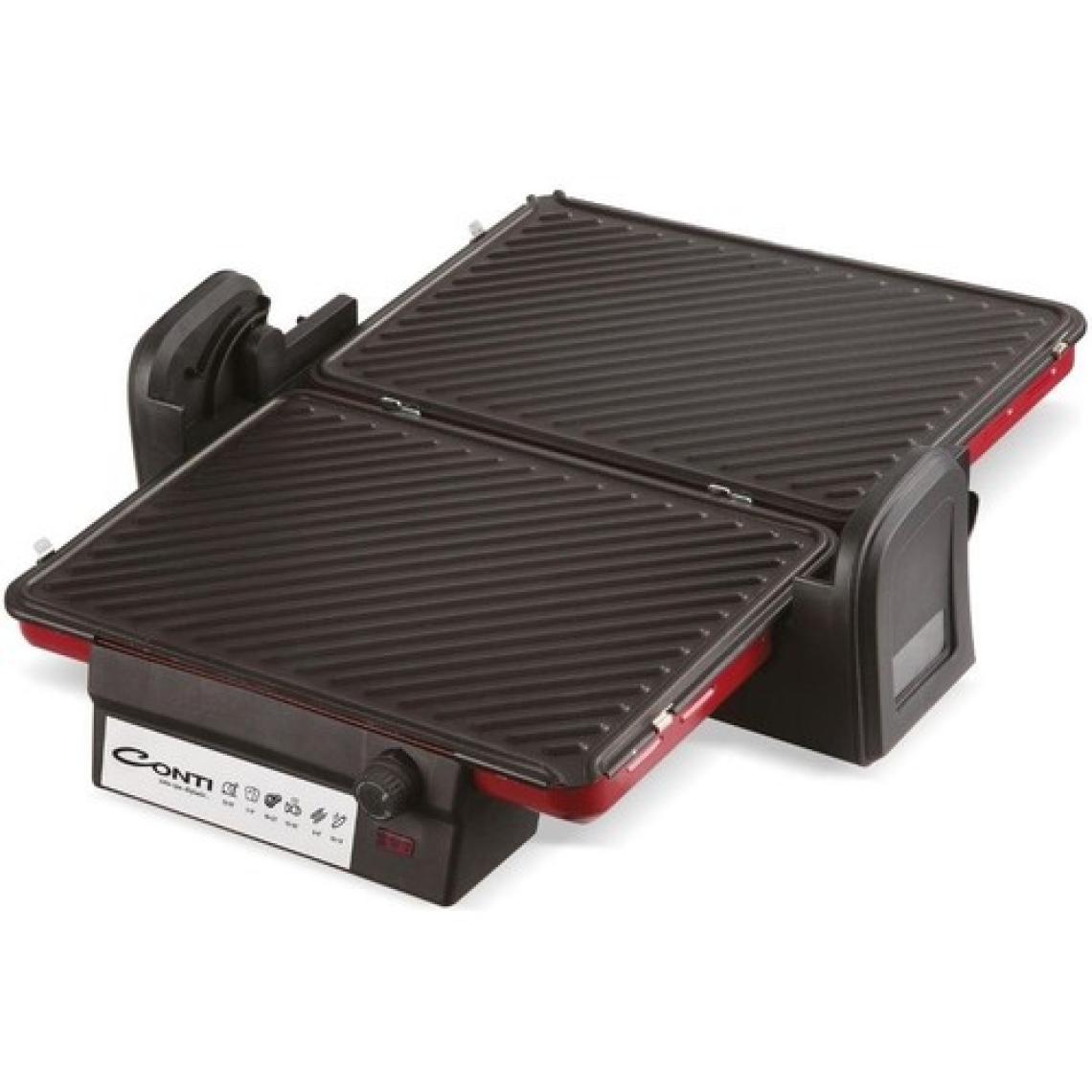 Conti CG-310 Crunch Tost ve Izgara Makinesi Bordo