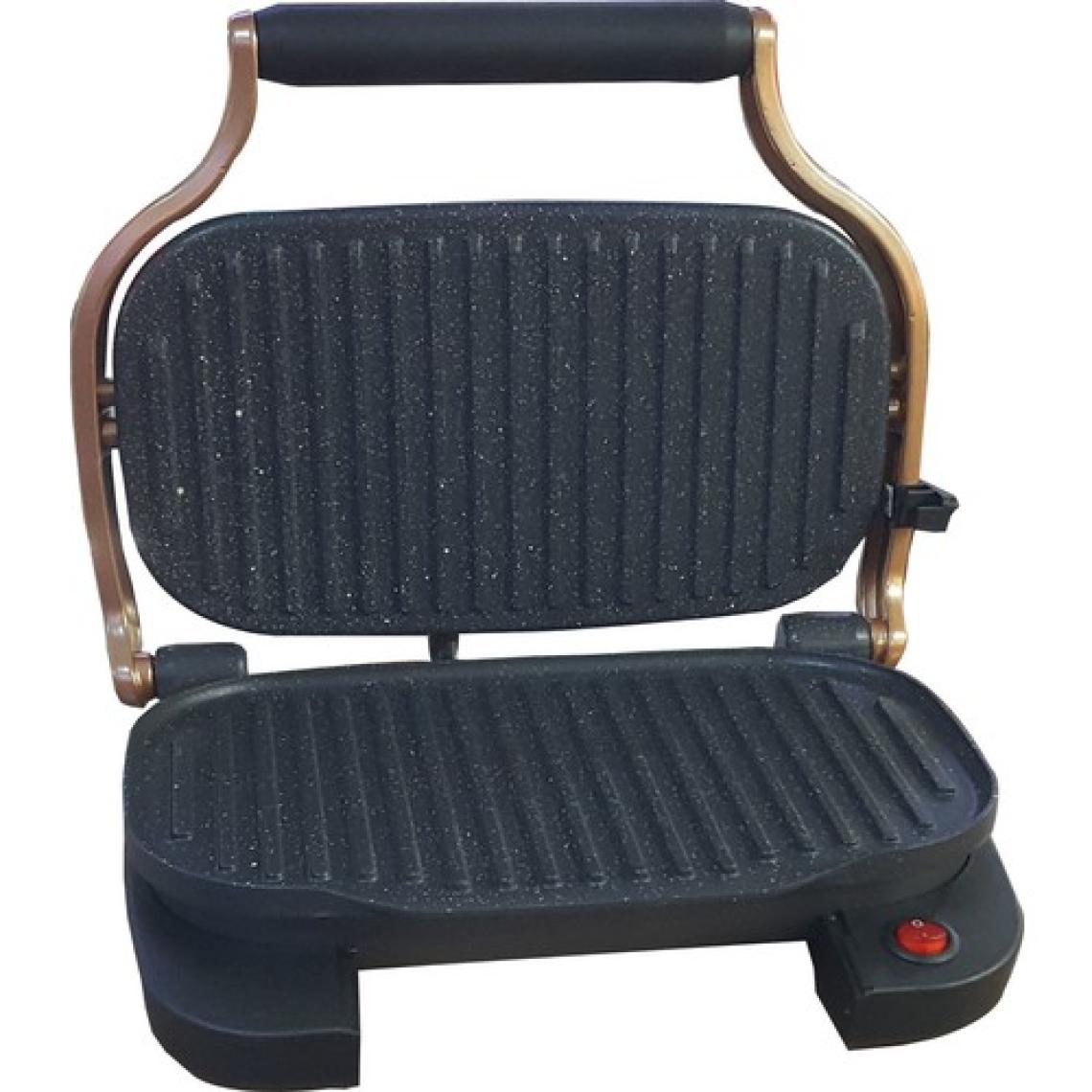 Aksu Vintage Mini  Izgara ve Tost Makinesi - Antrasit