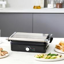 Cookplus x Karaca Inox 2000W Izgara ve Tost Makinesi 4 Dilim