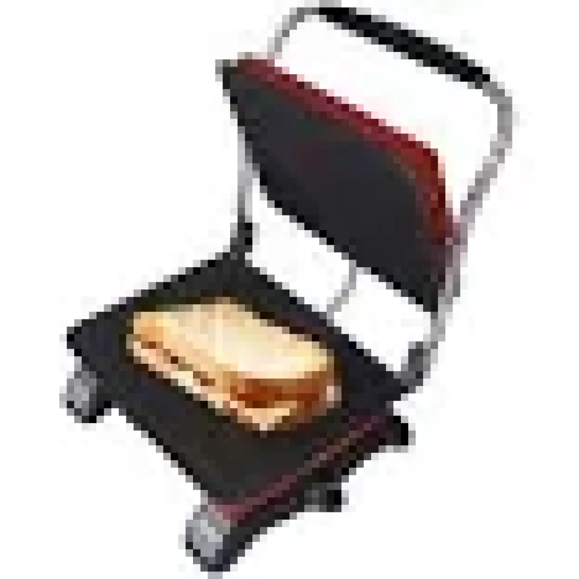 Dökümix Döküm Organik Tost Makinesi 1800W Kırmızı Ev Tipi