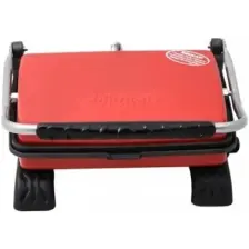 Dökümix Demir Döküm Kırmızı 1800 Watt 4-6 Dilim Ev-Sanayi-Büfe Tipi Tost Makinası ve Izgara