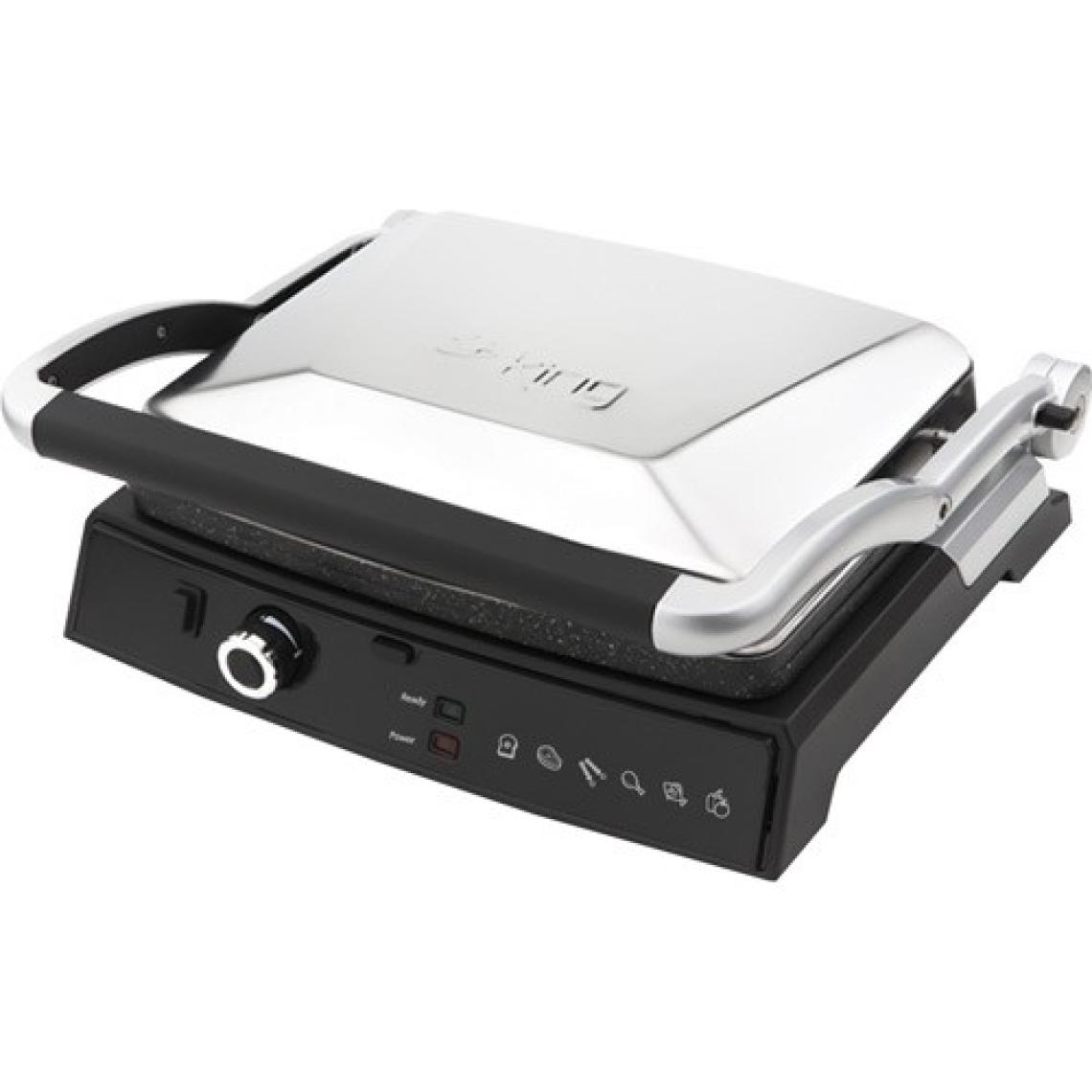 King K 462 GrillMaster Inox 2000 W Granit Tost Makinesi