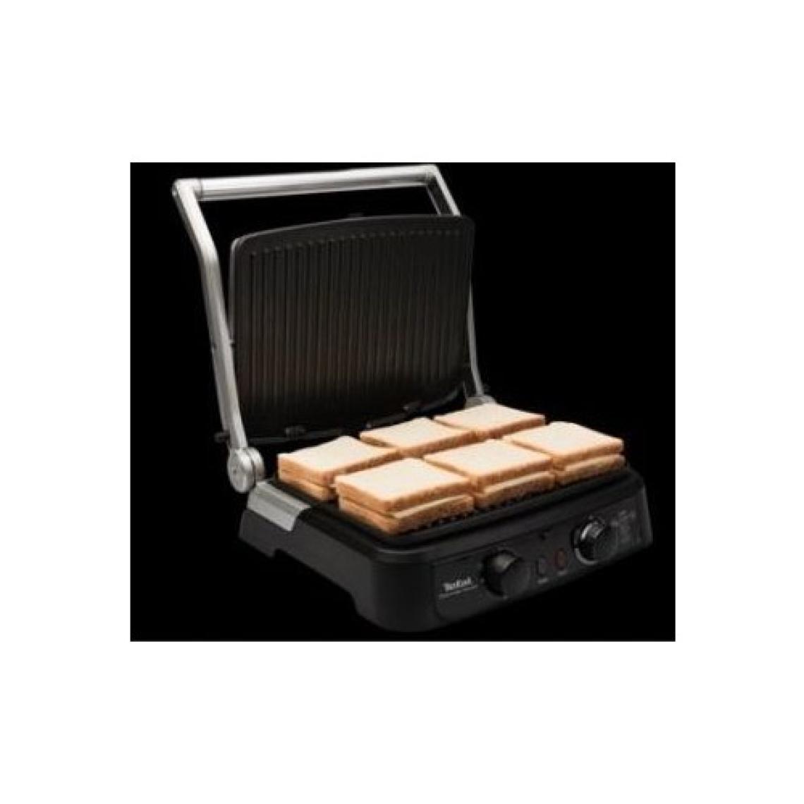Tefal Gourmet Minute Zaman Ayarlı Şampanya 2000 W Tost Makinesi