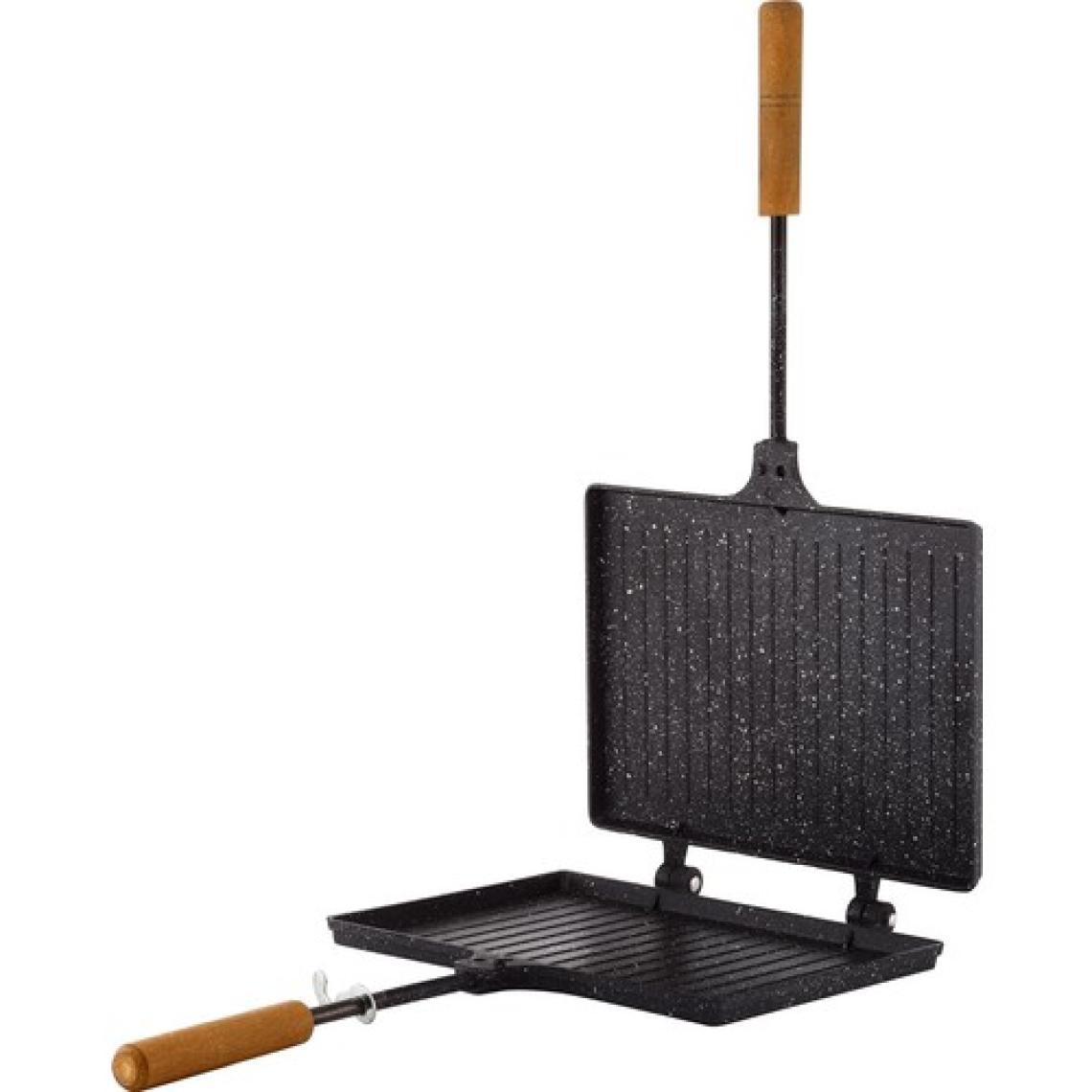 Bonera Granit Efektli Döküm Ocak Üstü Tost Makinesi