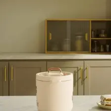 Elektrikli Tencere Çok Fonksiyonlu Hızlı Akıllı Pişirici Yoğurt Makinesi 1,2l 300w Fr-bp01 Retrocook