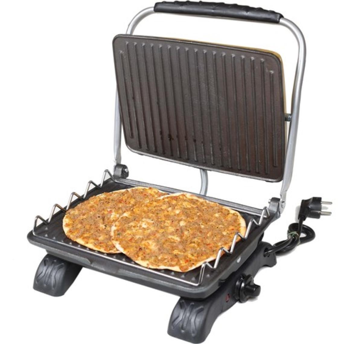 Dökümix Plus Organik Demir Döküm Izgara & Tost Makinası Gri Izgara Aparatlı&fırçalı