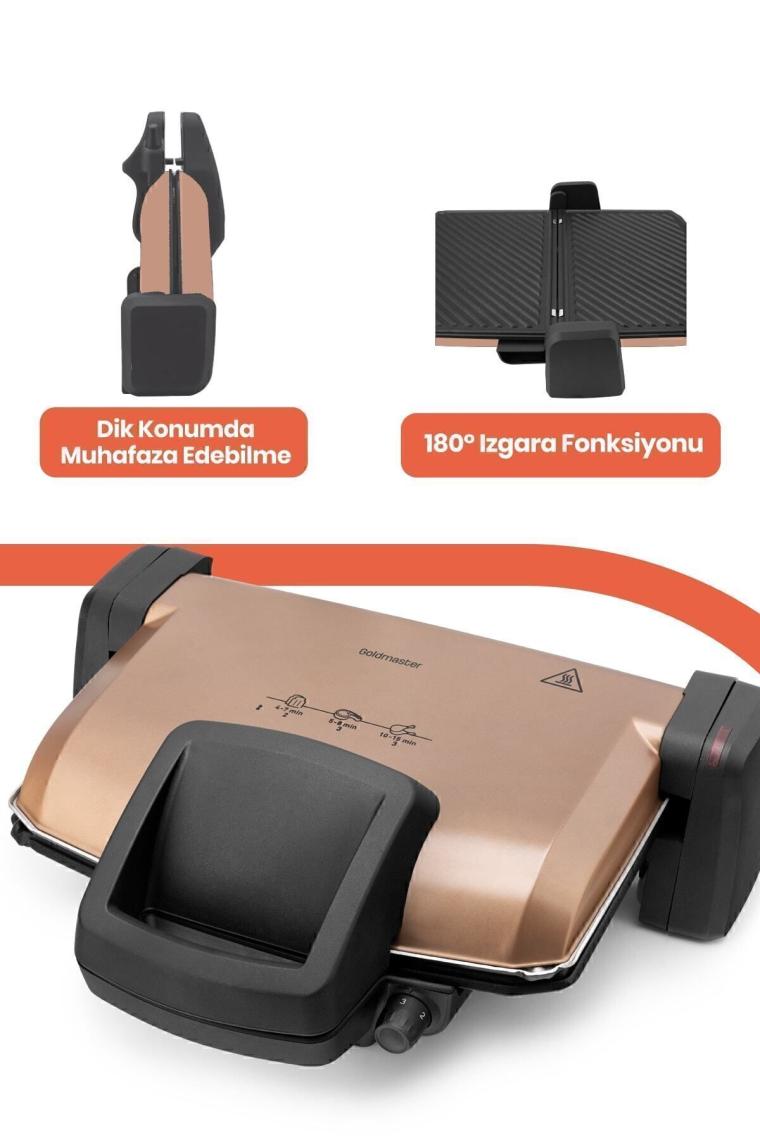 Goldmaster Tadım Gold Tost Makinesi GM-7456