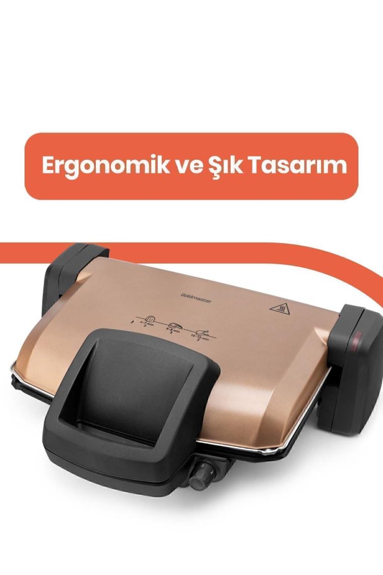 Goldmaster Tadım Gold Tost Makinesi GM-7456