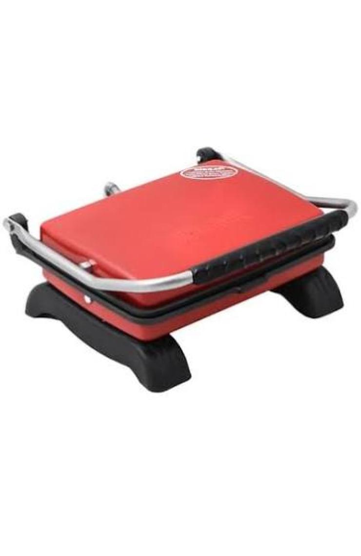 Dökümix Döküm Organik Tost Makinesi 1800W Kırmızı Ev Tipi