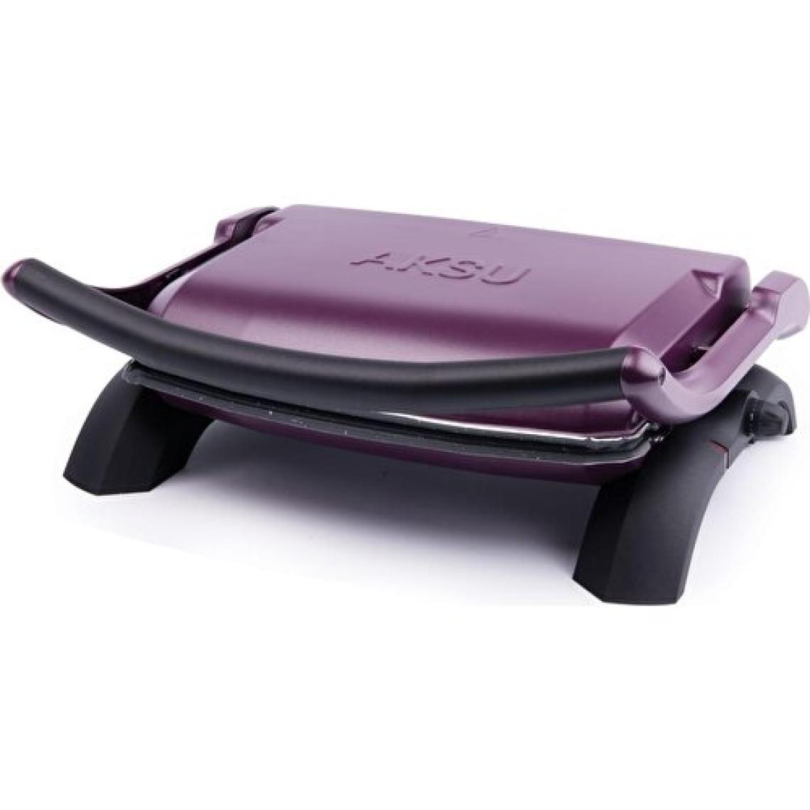 Aksu T28-E Tostadoy Granit Mor 1800 W Tost Makinesi