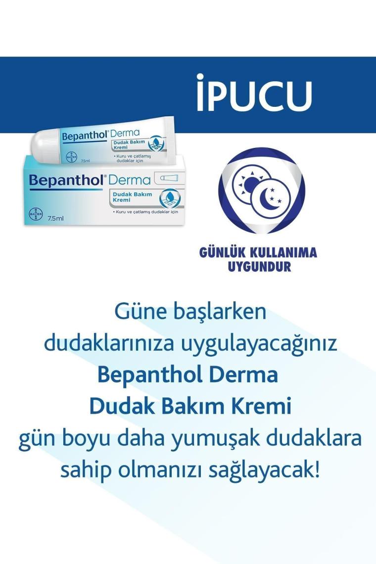 Dudak Bakım Kremi 7,5 ml L Kuru Ve Çatlamış Dudaklar Için Günlük Nemlendirme